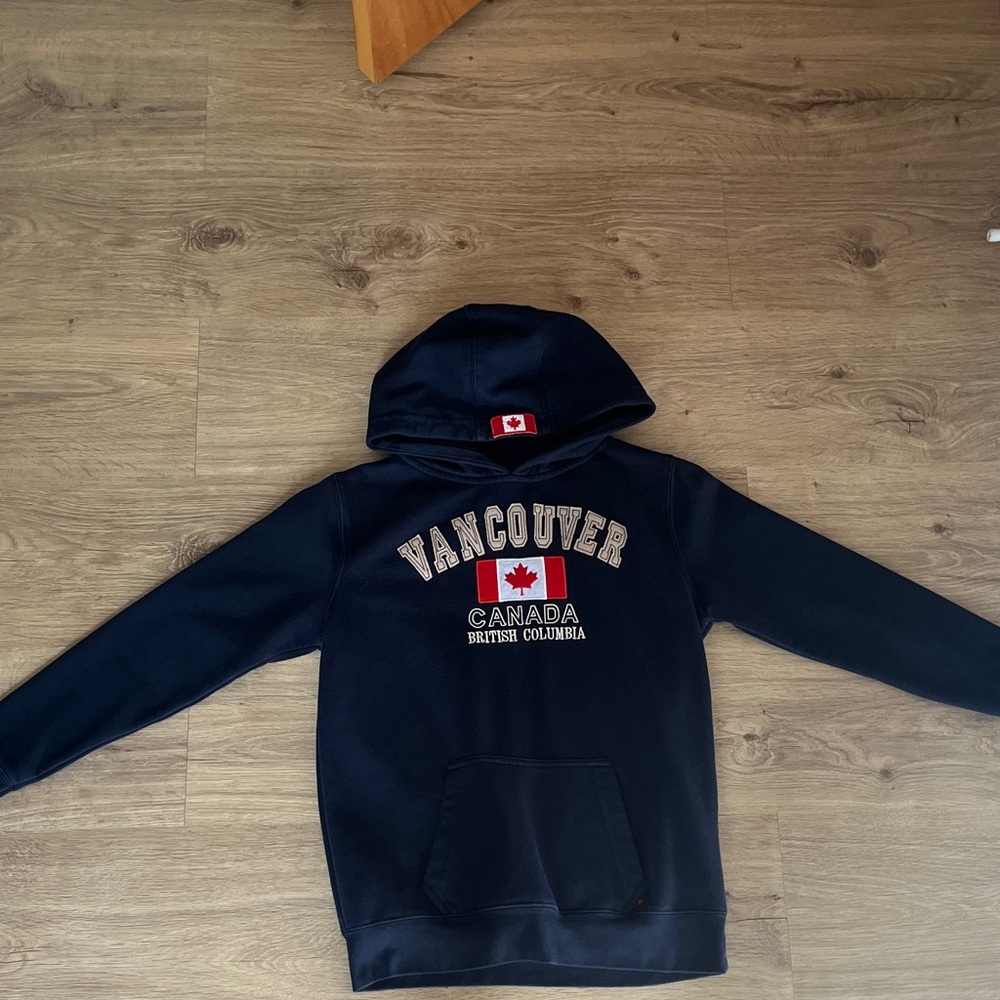 Kids Navy Vancouver Hoodie